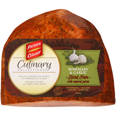 Patrick Cudahy® Culinary Collections™ Rosemary & Garlic Sliced Ham with Natural Juices