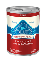 THE BLUE BUFFALO CO. BLUE™ Homestyle Recipe® Beef Dinner with Garden Vegetables For Adult Dogs