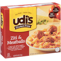 Udi's® Gluten Free Ziti & Meatballs 8 oz. Box