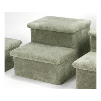 Lucky Cat Heavy Duty 2 Step Pet Stair Color: Dark Green, Hinged Steps: One, Wheels and Handle: Yes