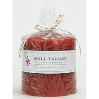 Mill Valley Candleworks Pumpkin Spice Scented Pillar Candle Size: 4