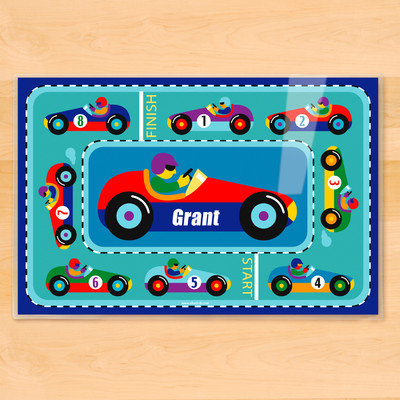 Olive Kids Vroom! Personalized Placemat