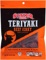Stater Bros.® Teriyaki Beef Jerky 2.85 oz. Pouch