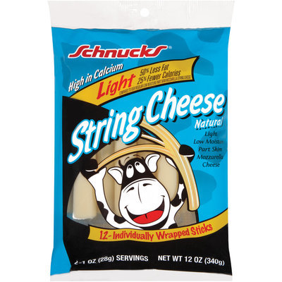 Schnucks Natural Light 12 Oz String Cheese 12 Ct Peg