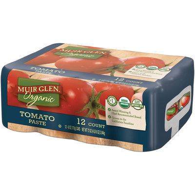 Muir Glen® Organic Tomato Paste 12-6 oz. Cans