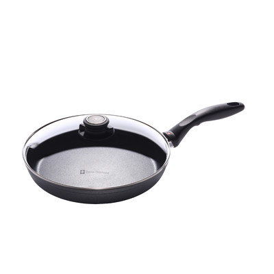 Swiss Diamond Induction Nonstick Fry Pan with Lid