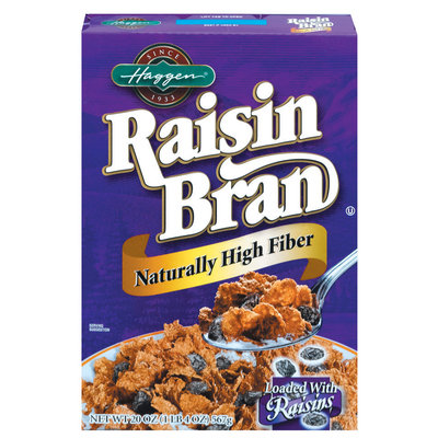 Haggen Raisin Bran Cereal 20 Oz Box