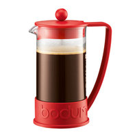 Bodum Brazil French Press Coffeemaker Size: 12 oz, Color: Red