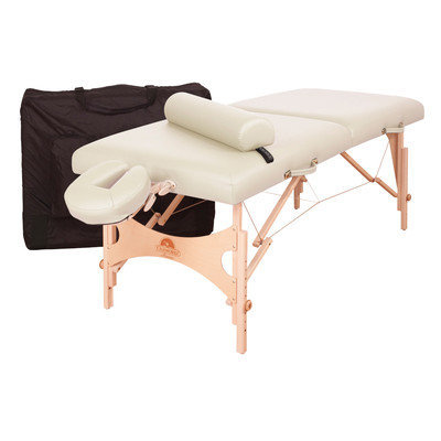 Oakworks Aurora Massage Table (Essential Package) - Color: Opal, Width: 30