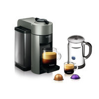 Nespresso VertuoLine Grey Evoluo Bundle With Aeroccino