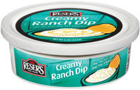 Reser's Fine Foods Creamy Ranch Dip 8 Oz Plastic Tub