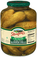 Steinfeld's Crunchy Home Style Kosher Dills Pickles 68 Oz Jar