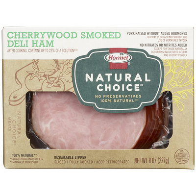 Hormel® Natural Choice® Cherrywood Smoked Deli Ham 8 oz. Box