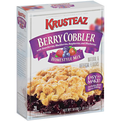 Krusteaz® Berry Cobbler Homestyle Mix 30 oz Box