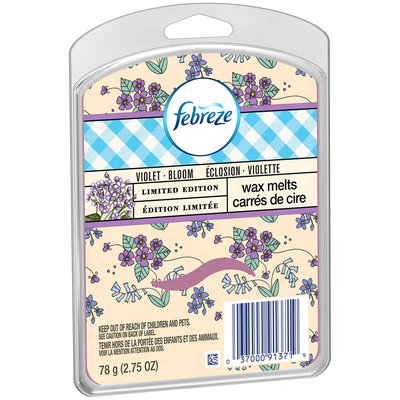 Wax Melt Febreze Wax Melts Violet Bloom Air Freshener (1 Count, 2.75 Oz)