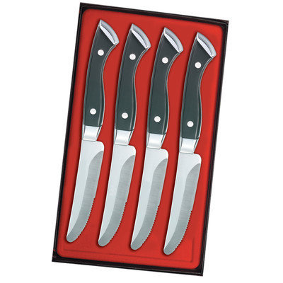Utica Cutlery Company Boston Chop 4 Piece Steak Knife Set