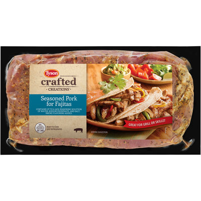 Tyson Pork Boneless Seasoned Fajita Meat