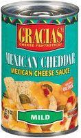 Gracias Mexican Cheddar Mild Cheese Sauce 15 Oz Pull-Top Can