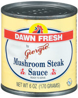 Dawn Fresh By Giorgio Mushroom Steak Sauce 6 Oz Can
