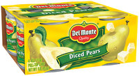 Del Monte® Diced Pears in Heavy Syrup