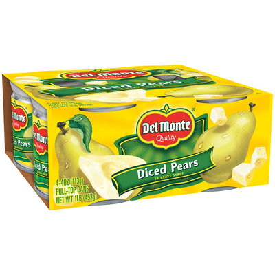 Del Monte® Diced Pears in Heavy Syrup