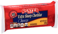 Stater Bros.® Extra Sharp Cheddar Cheese 8 oz. Brick