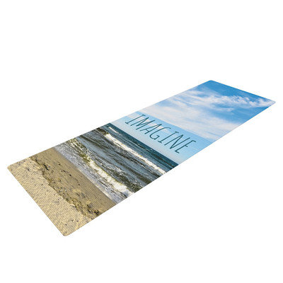Kess Inhouse Imagine by Iris Lehnhardt Beach Sky Yoga Mat