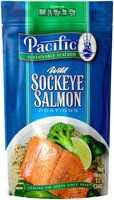 Pacific Sustainable Seafood™ Wild Sockeye Salmon Portions 12 oz. Pouch