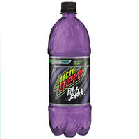 Mountain Dew® Pitch Black® Soda 1L Plastic Bottle