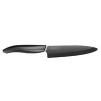 Kyocera Advanced Ceramics Kyocera Revolution Series 5.3-Inch Slicing Knife, Black Blade