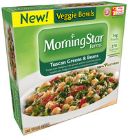 MorningStar Farms® Tuscan Greens & Beans Veggie Bowls 8.5 oz. Box
