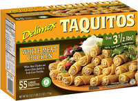 Delimex® White Meat Chicken Taquitos 55 ct Box
