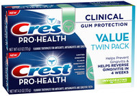 Crest Pro-Health Clinical Gum Protection Invigorating Clean Mint Toothpaste