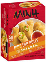 Minh® Mini Chicken Egg Rolls 52 oz. Box