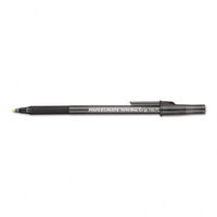 Paper-mate Write Bros Grip Ballpoint Stick Pen, Blue Ink, Fine, Dozen