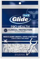 Oral-B Glide Pro-Health Clinical Protection Floss Picks 30 ct Pouch