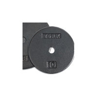 York Barbell Contour Cast Iron Plate Weight: 10 lbs