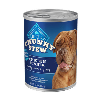 THE BLUE BUFFALO CO. BLUE™ Chunky Stew™ Chicken Dinner For Adult Dogs