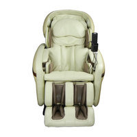 Osaki Heated Massage Chair Color: Cream