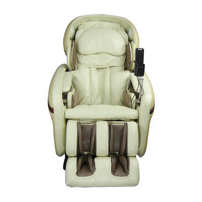 Osaki Heated Massage Chair Color: Cream
