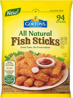 Gorton's® All Natural Fish Sticks 52 oz. Bag