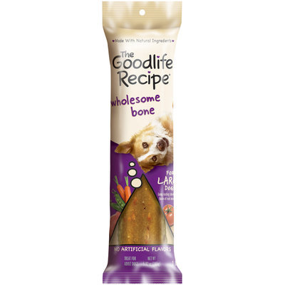 Archived The Goodlife Recipe Archived Wholesome Bone For Large Dogs Dog Care & Treats 5.82 Oz Peg