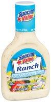 Special Value Light Ranch Dressing 16 Fl Oz Bottle