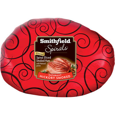Smithfield® Spirals™ Hickory Smoked Glazed Spiral Sliced Smoked Ham
