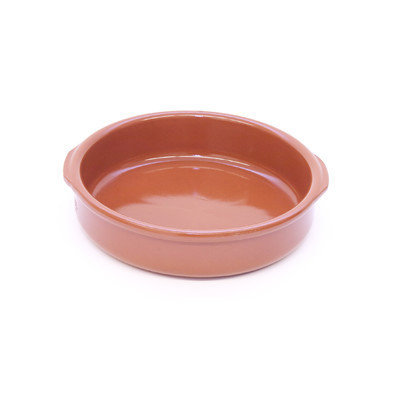 Regas Ceramics Regas Classic Terra Cotta Honey Casserole with Handles