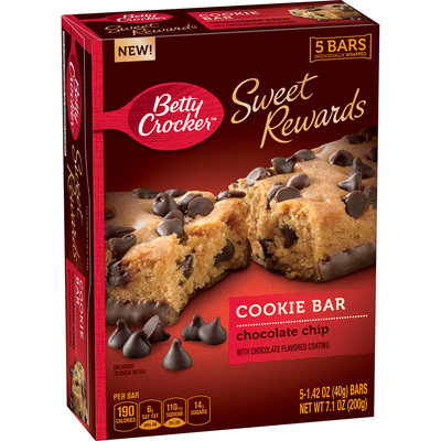 Betty Crocker™ Sweet Rewards Chocolate Chip Cookie Bars