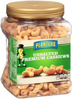 Planters Unsalted Premium Cashews Canister