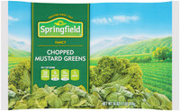 Springfield® Fancy Chopped Mustard Greens 16 oz. Bag