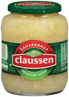 Claussen Premium Crisp Sauerkraut 32 Oz Jar