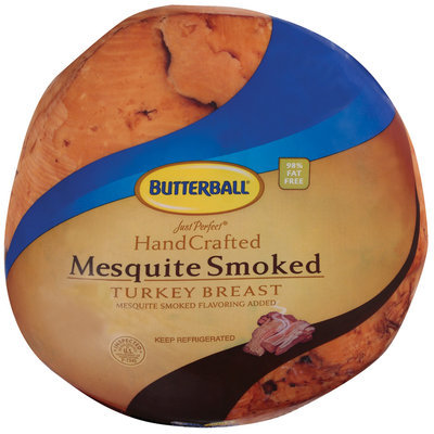 Butterball Just Perfect Hand Crafted Mesquite Smoked Turkey Breast Bag